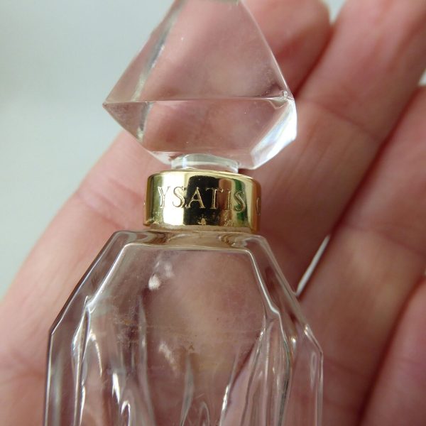 Vintage Ysatis de Givenchy perfume bottle parfum 7ml.  Rare empty glass crystal - Image 6