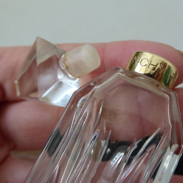 Vintage Ysatis de Givenchy perfume bottle parfum 7ml.  Rare empty glass crystal - Image 7