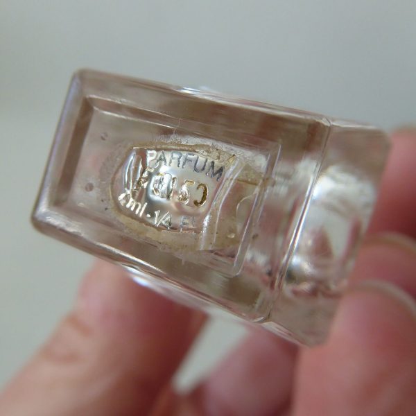 Vintage Ysatis de Givenchy perfume bottle parfum 7ml.  Rare empty glass crystal - Image 8