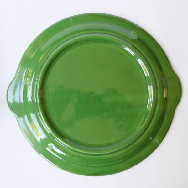 Zell am Harmersbach 1960s green ceramic jelly mould dish, West German retro MCM - Image 12