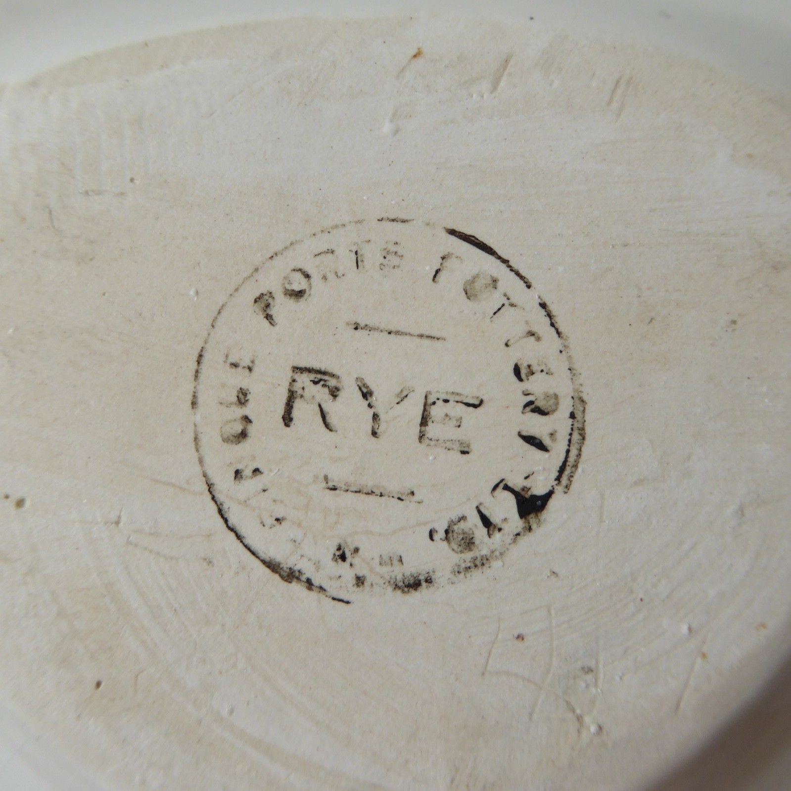 Cinque Ports Pottery triangular bowl, studio. 1950s 1960s MCM David Sharp Rye - Image 11