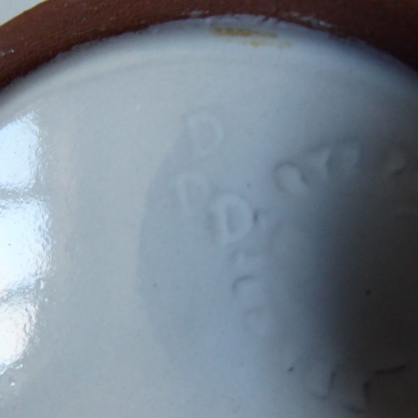 Dennis Townsend DDD 1940s Rye Pottery small pottery ceramic clay pin dish, green - Image 9