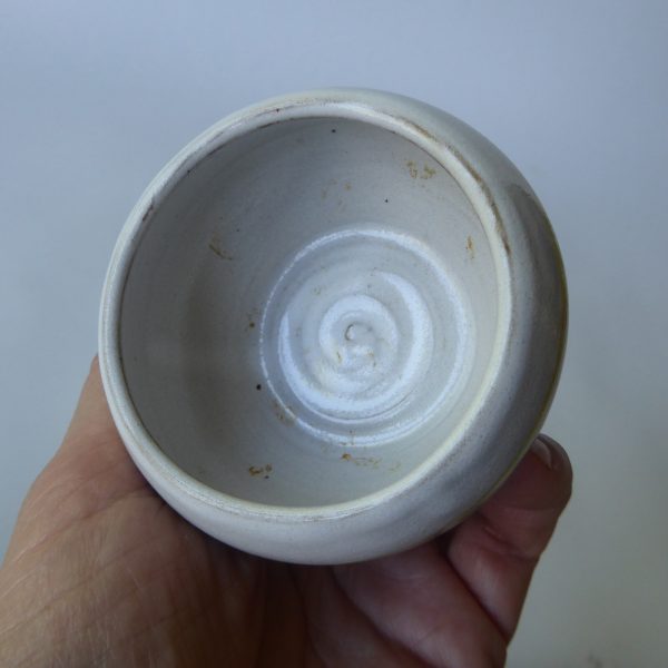 Early Rye Pottery 1947-1954 small vintage pottery ceramic clay bowl, salts, 50s - Image 10