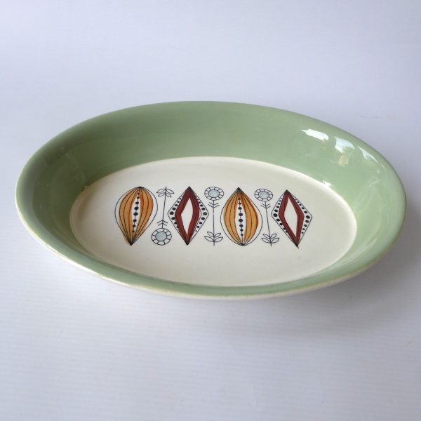 Egersund Norway 'Kongo' vintage oval cooking baking oven casserole dish, retro - Image 3