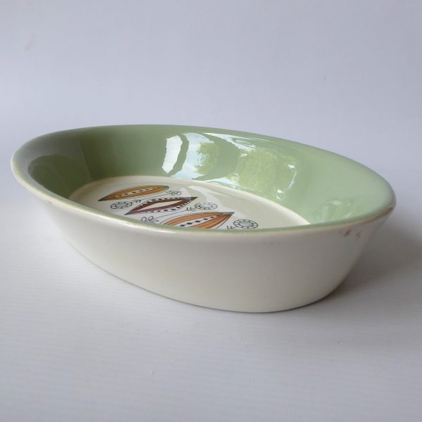 Egersund Norway 'Kongo' vintage oval cooking baking oven casserole dish, retro - Image 5