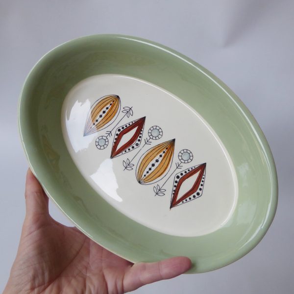 Egersund Norway 'Kongo' vintage oval cooking baking oven casserole dish, retro - Image 8