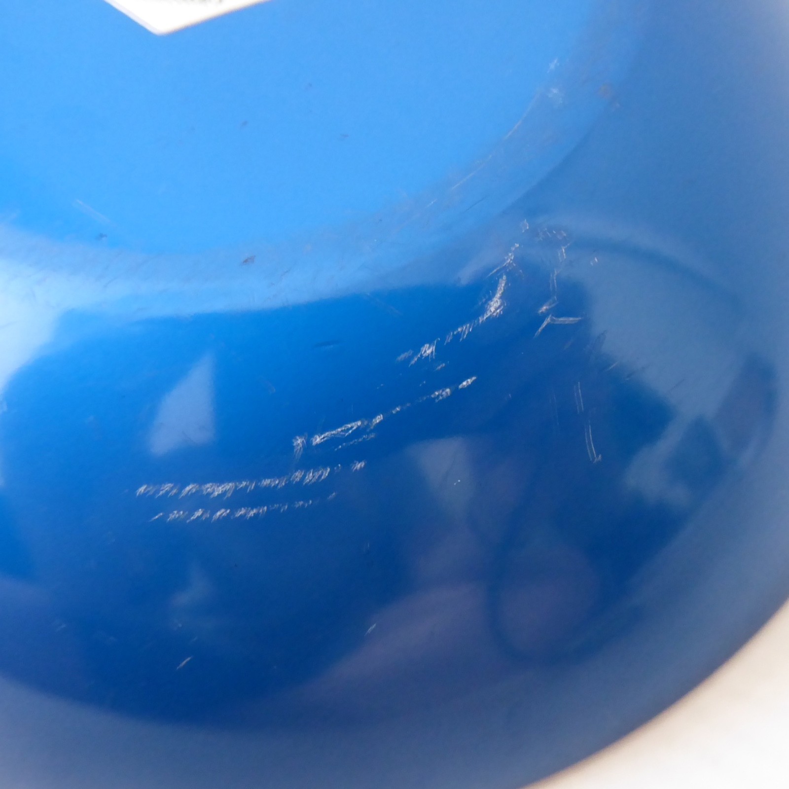 Emalox Norway vintage blue anodised aluminium mid-century retro bowl, 14cm dish - Image 9