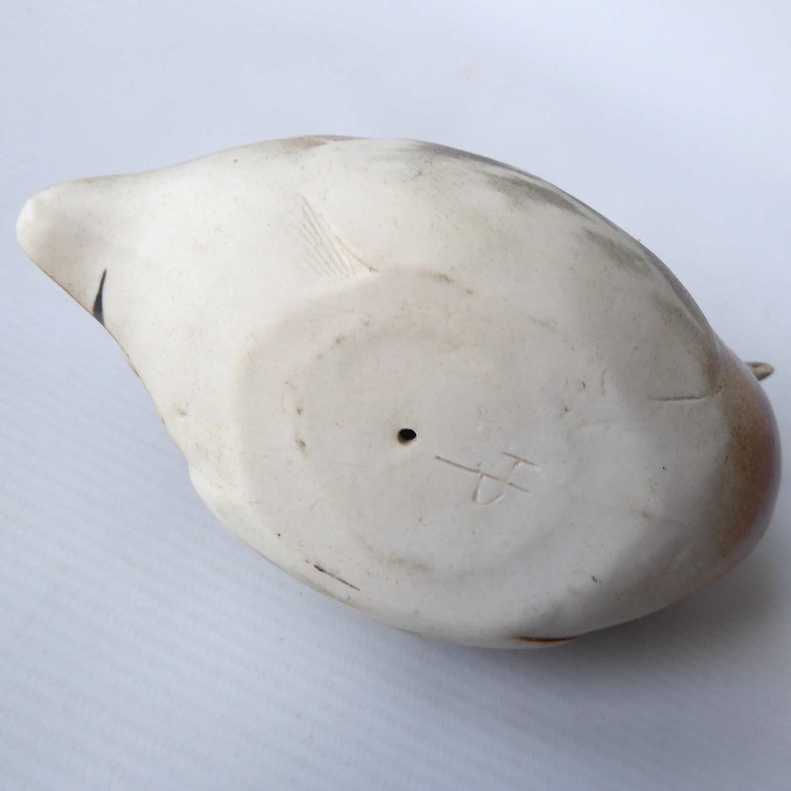 Helmsdale Pottery partridge bird, David & Penny Woodley Scottish handmade figure - Image 14