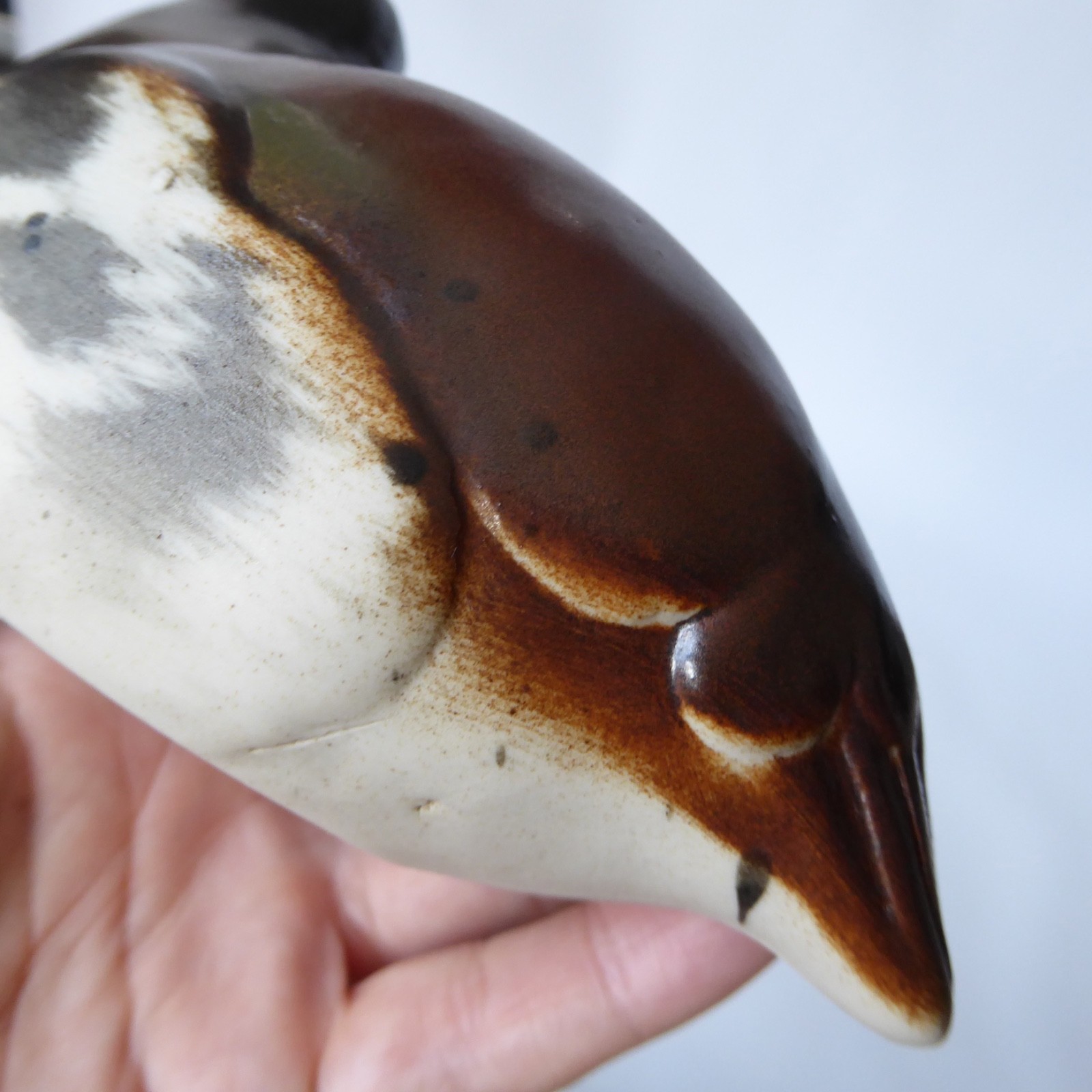 Helmsdale Pottery partridge bird, David & Penny Woodley Scottish handmade figure - Image 16