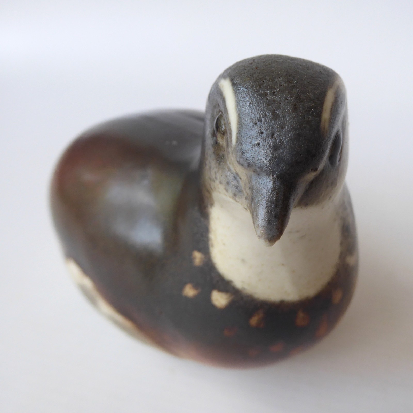 Helmsdale Pottery partridge bird, David & Penny Woodley Scottish handmade figure - Image 8