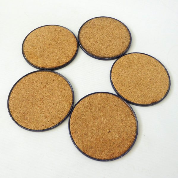 Ian Logan JRM Design vintage coasters, drink mats 1960s vintage round tin Salome - Image 7