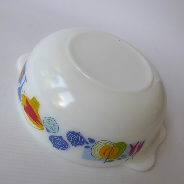 JAJ Pyrex Fiesta easy grip round casserole dish bowl, vintage 2184/506, 2 pint - Image 12