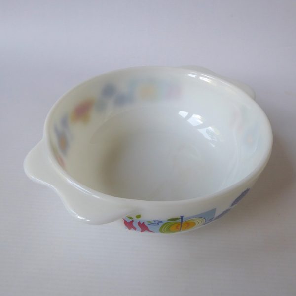JAJ Pyrex Fiesta easy grip round casserole dish bowl, vintage 2184/506, 2 pint - Image 6