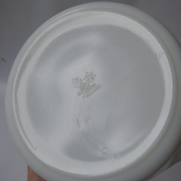 JAJ Pyrex Harvest Silhouette haymaker round glass casserole dish 554, 1967 bowl - Image 15