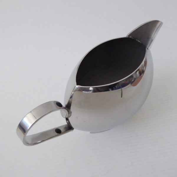 Nick Munro Sunfish 18/10 stainless steel milk cream jug, shiny contemporary fish - Image 5