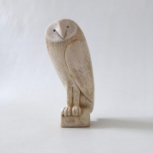 Paul Smith sculpture of an owl, marble resin limited numbered edition art. Small