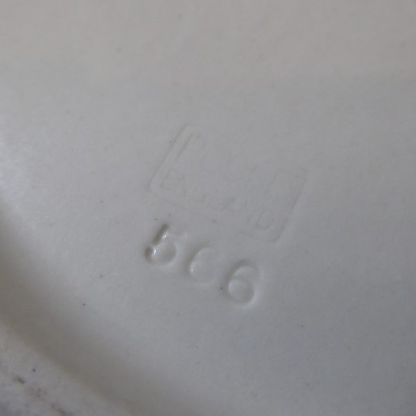 Poole Pottery Traditional Wares 566 bowl, vintage CS flowers design. 1930s-1940s - Image 9
