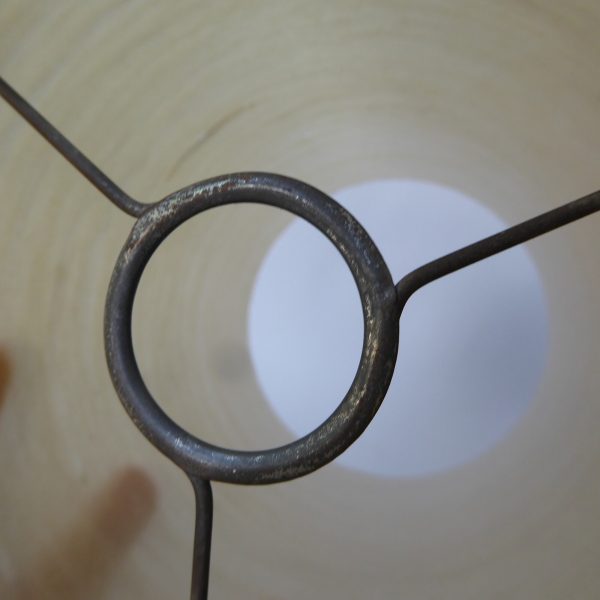 Spun fibreglass vintage lamp light shade, 10" cylinder, ceiling/table/pendant - Image 11