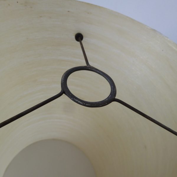 Spun fibreglass vintage lamp light shade, 10" cylinder, ceiling/table/pendant - Image 12