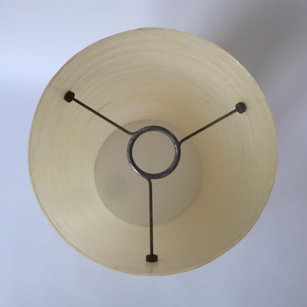 Spun fibreglass vintage lamp light shade, 10" cylinder, ceiling/table/pendant - Image 3