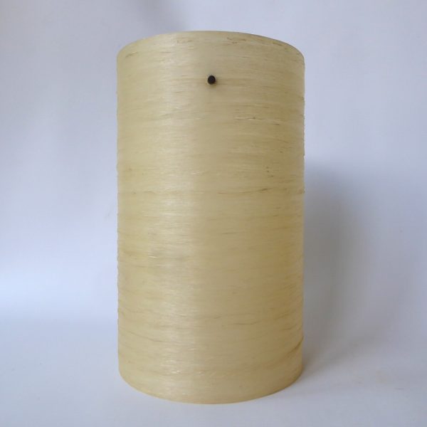 Spun fibreglass vintage lamp light shade, 10" cylinder, ceiling/table/pendant - Image 4