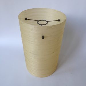 Spun fibreglass vintage lamp light shade, 10" cylinder, ceiling/table/pendant