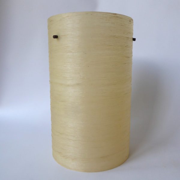Spun fibreglass vintage lamp light shade, 10" cylinder, ceiling/table/pendant - Image 5