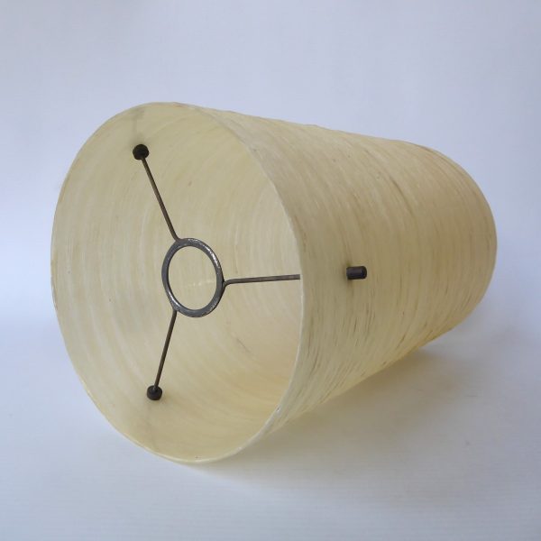 Spun fibreglass vintage lamp light shade, 10" cylinder, ceiling/table/pendant - Image 7