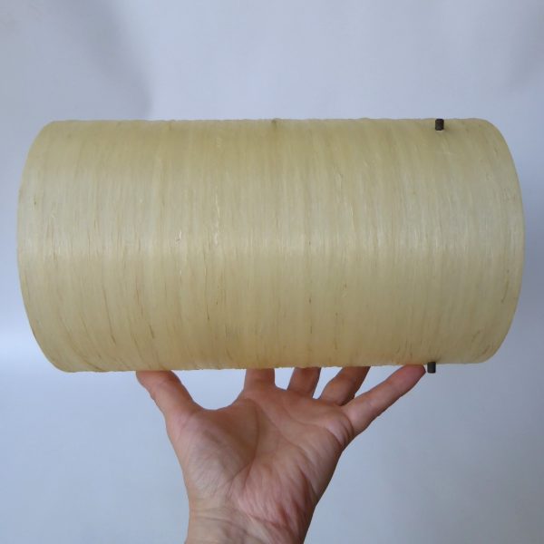 Spun fibreglass vintage lamp light shade, 10" cylinder, ceiling/table/pendant - Image 10
