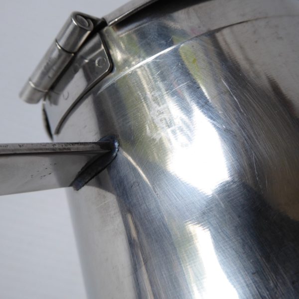 Swedish Hallins 18/8 stainless steel steel 1-litre coffee pot, vintage 1960s - Image 14