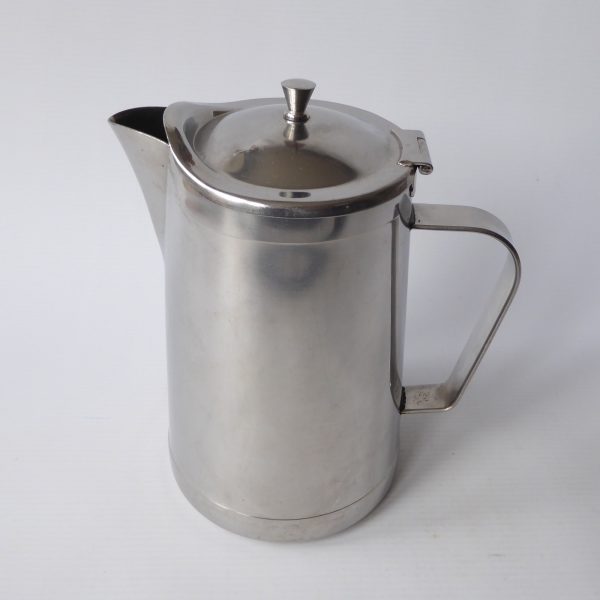 Swedish Hallins 18/8 stainless steel steel 1-litre coffee pot, vintage 1960s - Image 3