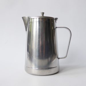 Swedish Hallins 18/8 stainless steel steel 1-litre coffee pot, vintage 1960s