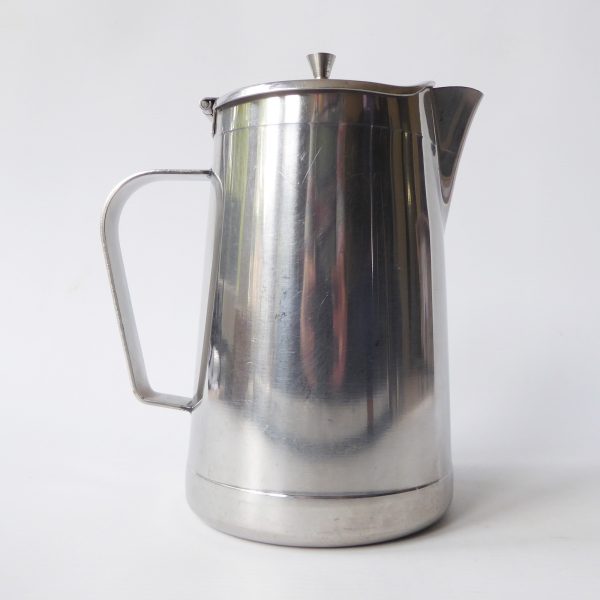 Swedish Hallins 18/8 stainless steel steel 1-litre coffee pot, vintage 1960s - Image 6
