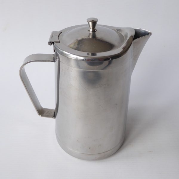 Swedish Hallins 18/8 stainless steel steel 1-litre coffee pot, vintage 1960s - Image 7