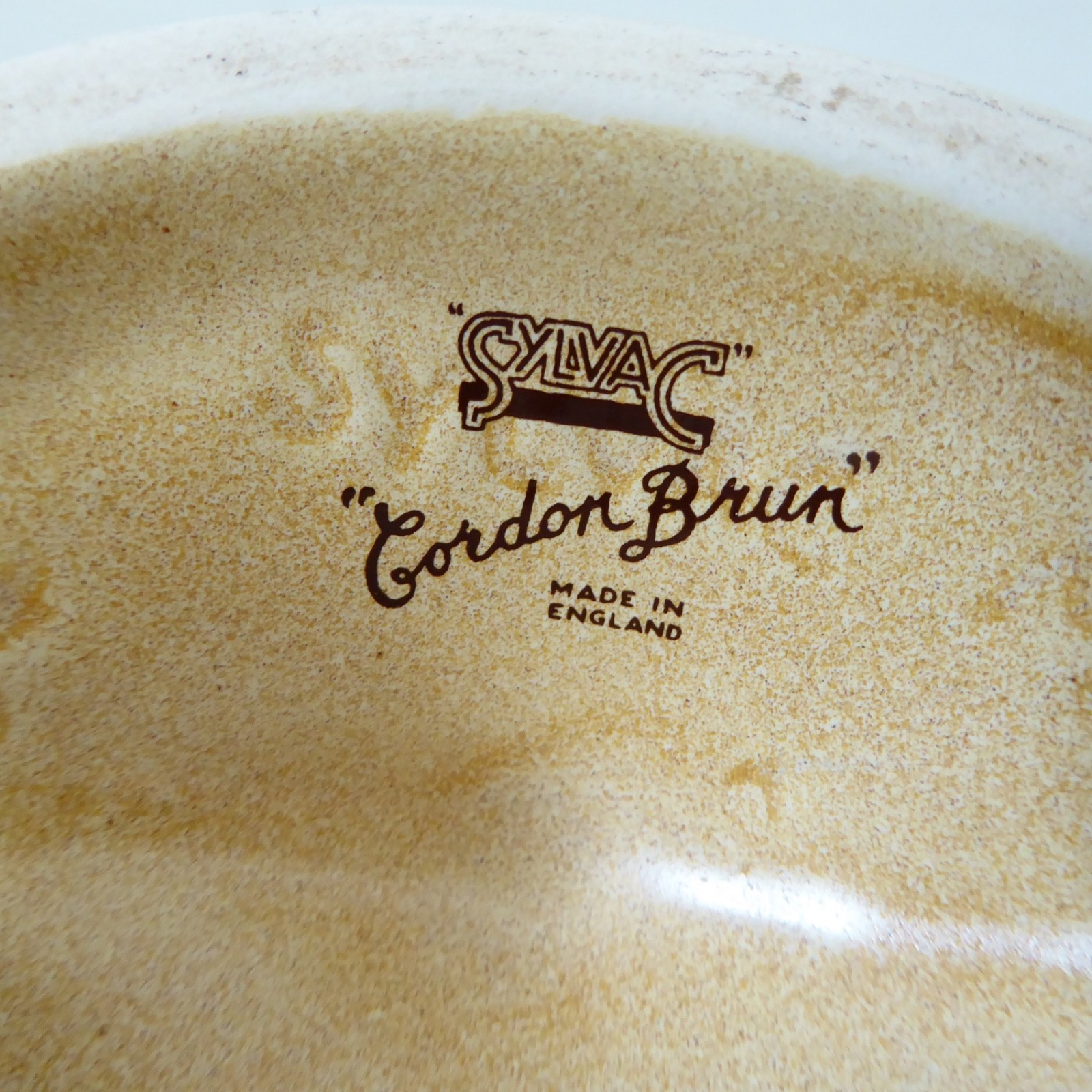 SylvaC Cordon Brun double egg cup holder, vintage 1970s retro 5364. Beige brown - Image 11