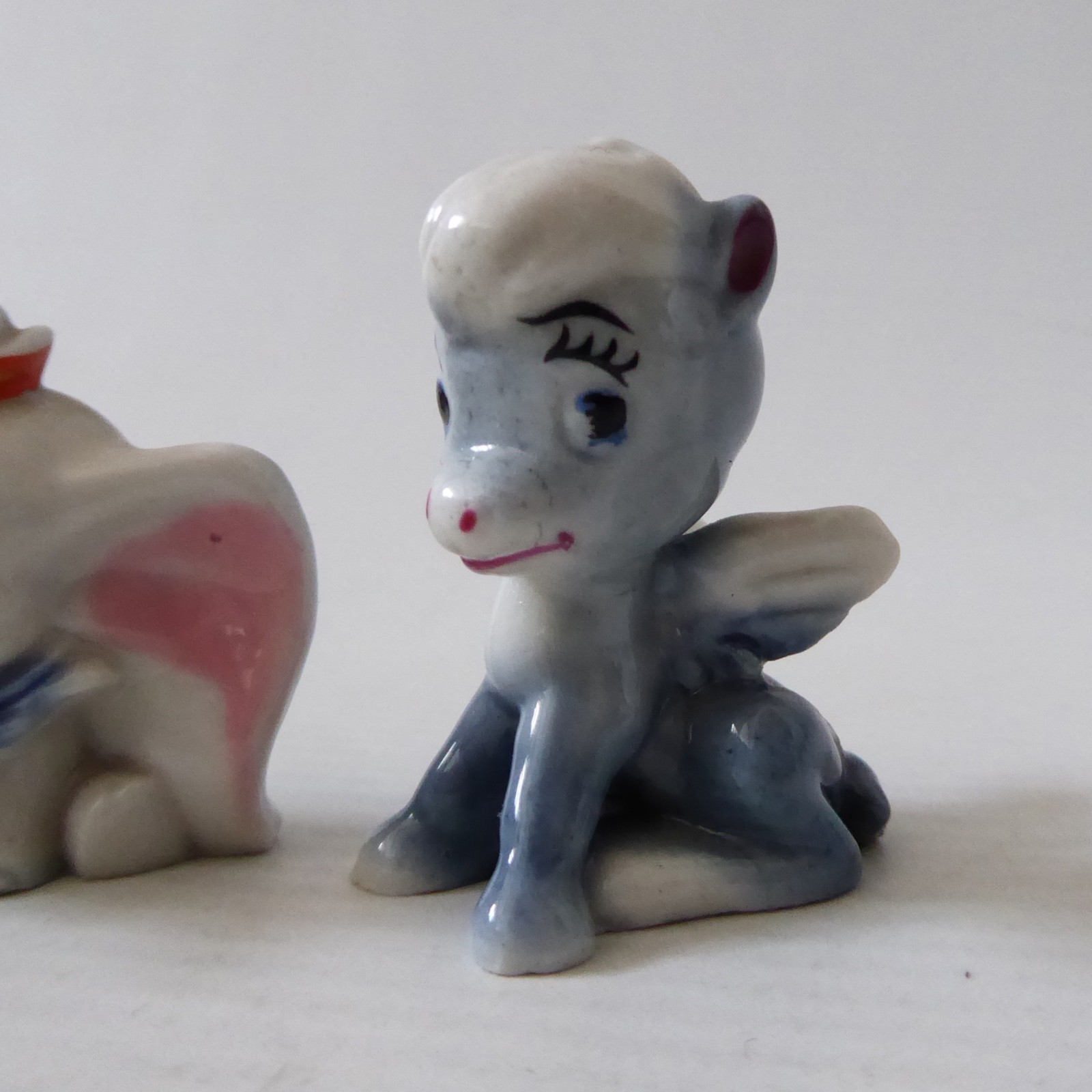Wade Whimsies Dumbo & Fantasia Disney Hat Box series, dumbo & baby pegasus 1958 - Image 3