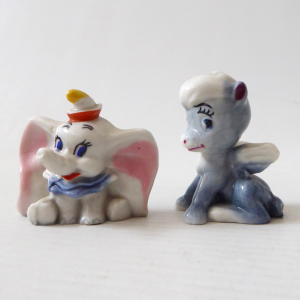Wade Whimsies Dumbo & Fantasia Disney Hat Box series, dumbo & baby pegasus 1958