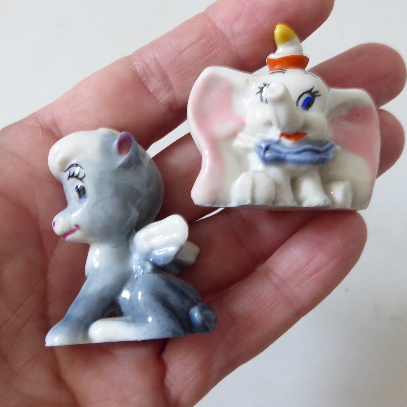 Wade Whimsies Dumbo & Fantasia Disney Hat Box series, dumbo & baby pegasus 1958 - Image 8