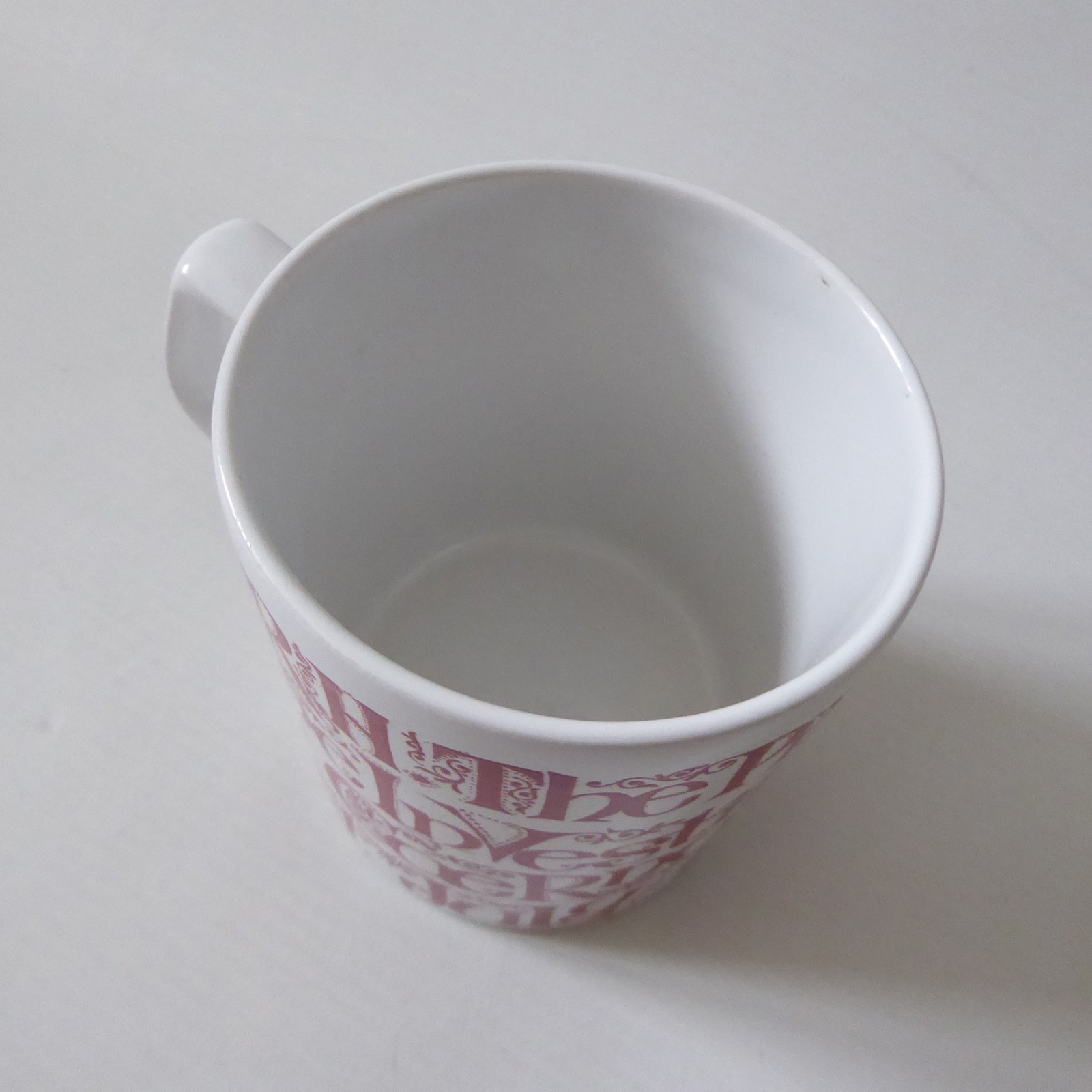 1969 Prince of Wales Staffordshire mug, red retro/vintage 1960s King Charles - Image 9