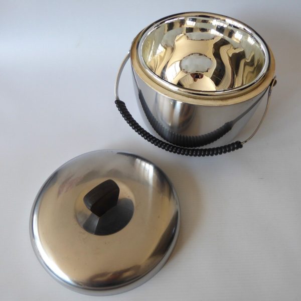 Adam Thylsrup, Nilsjohan Sweden IS-SISSI insulated Ice Bucket Swedish Mid Century - Image 12