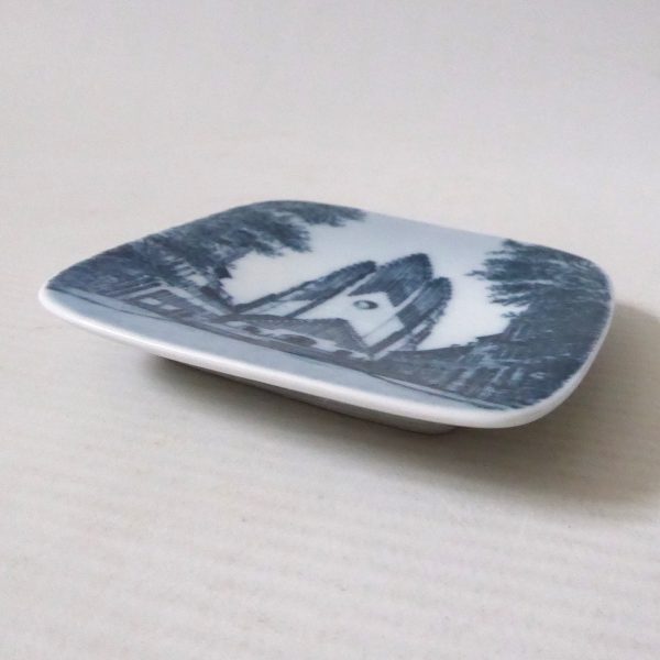 Bing & Grondahl B&G Denmark pin dish, 8cm wall plate Grundtvigskirken Denmark - Image 4