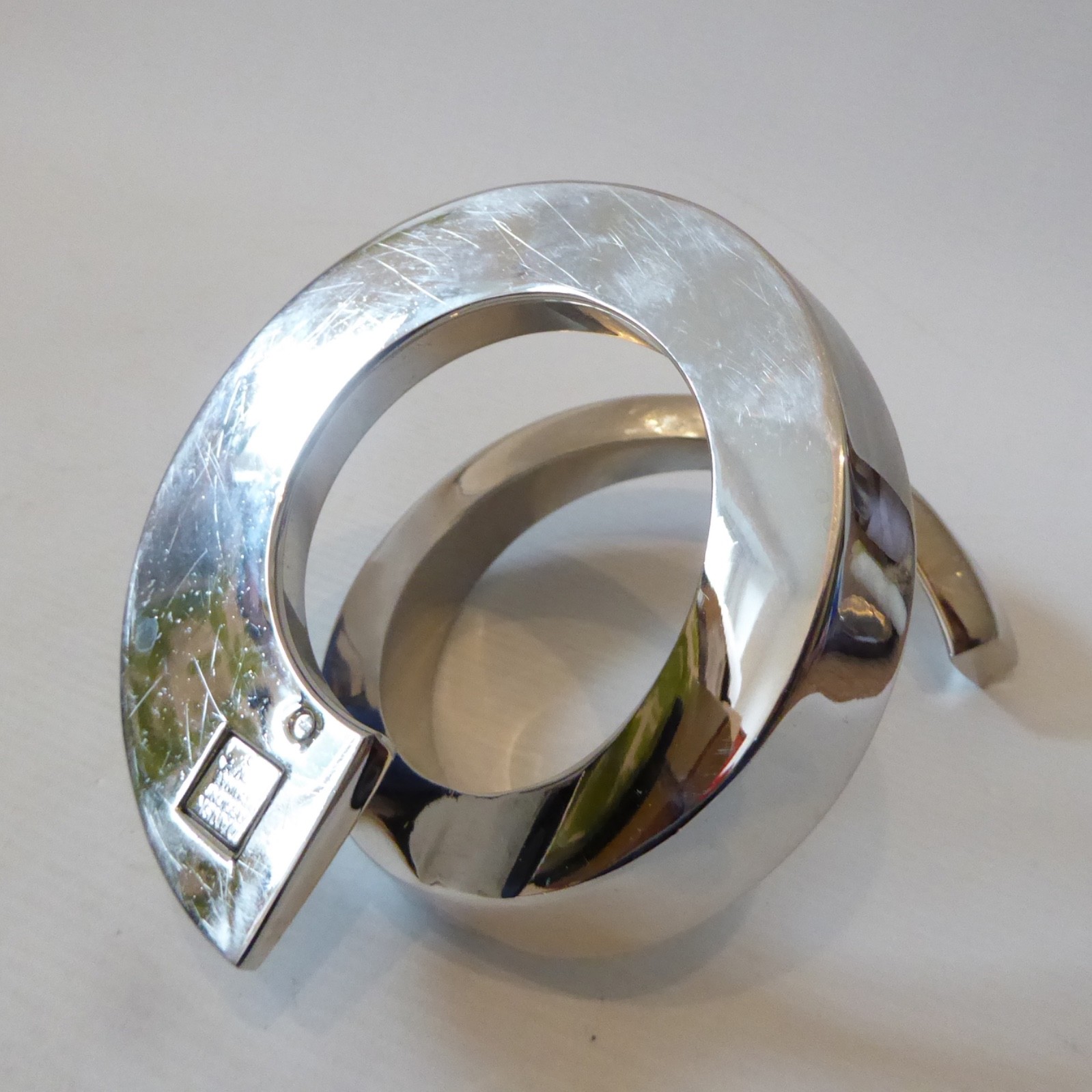 Dansk Silver plated Bertil Vallien spiral 12 candle holder, retro MCM Scandi - Image 11