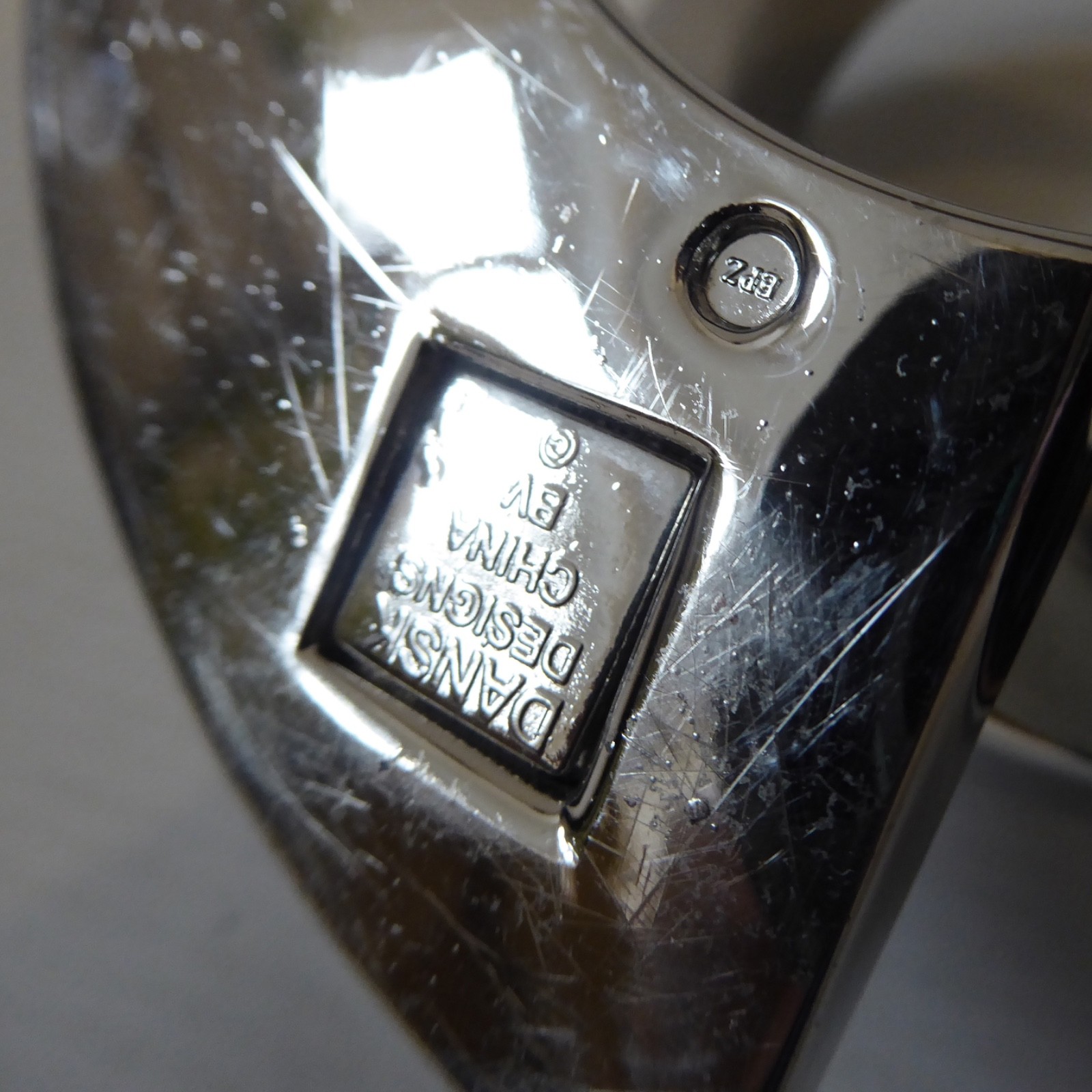 Dansk Silver plated Bertil Vallien spiral 12 candle holder, retro MCM Scandi - Image 12