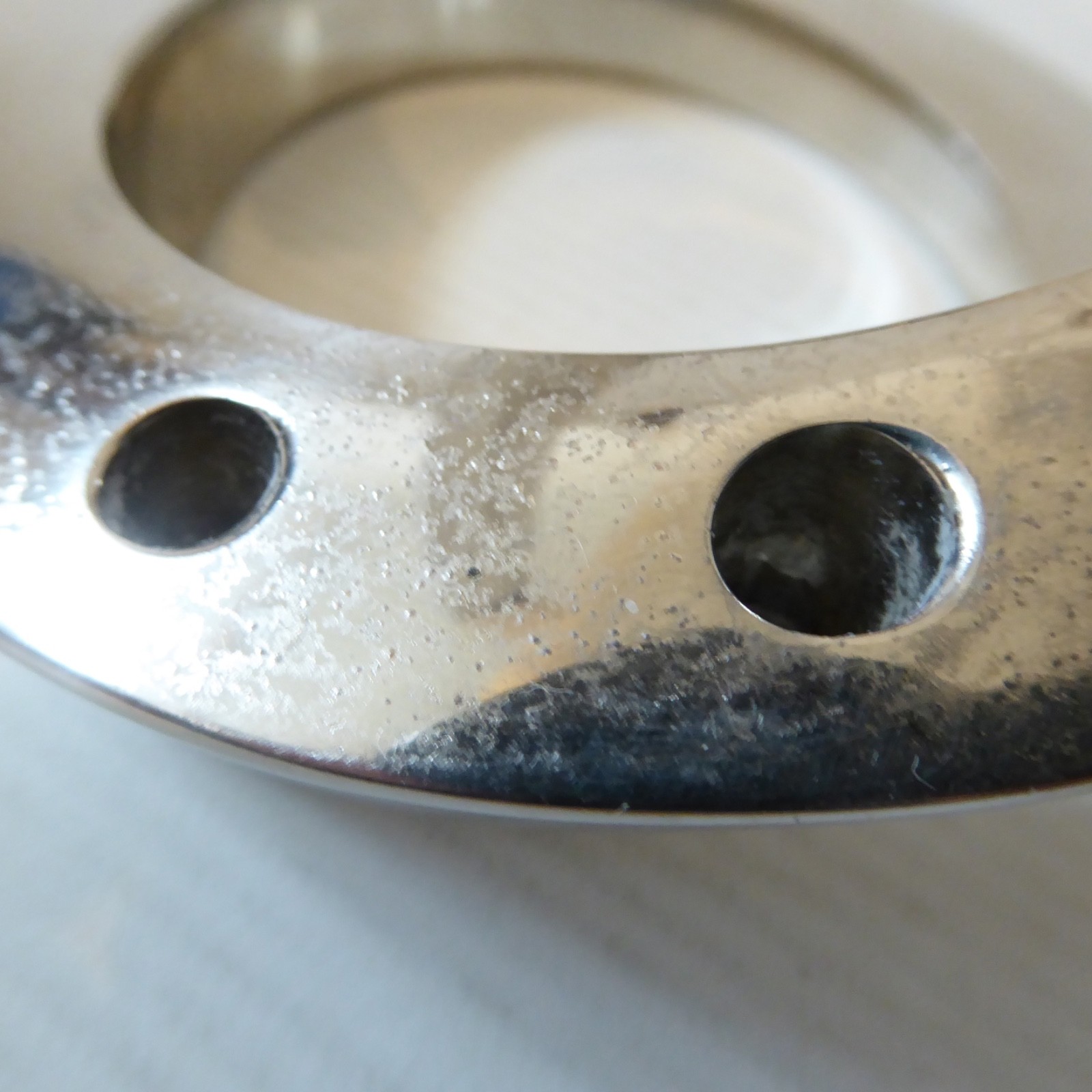 Dansk Silver plated Bertil Vallien spiral 12 candle holder, retro MCM Scandi - Image 10