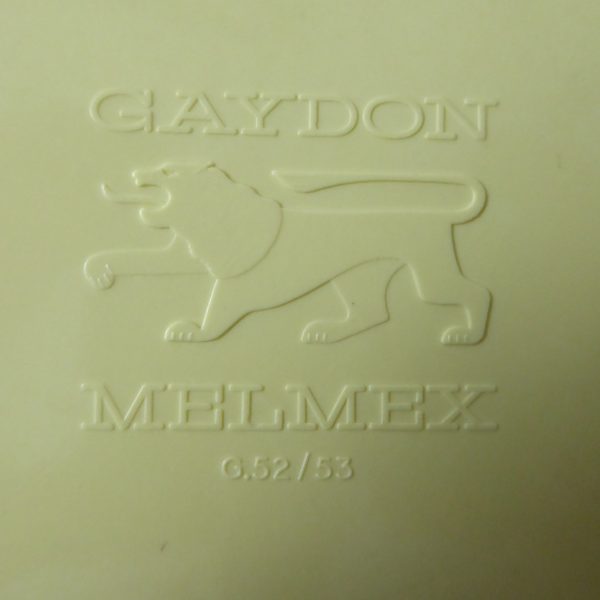 Gaydon Melmex butter dish. Vintage acid yellow & white, 1960s. Plastic retro - Image 12