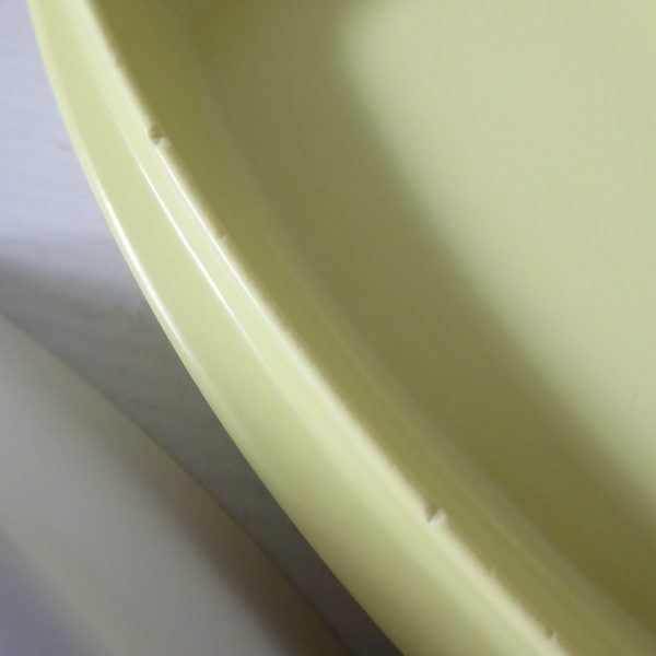 Gaydon Melmex butter dish. Vintage acid yellow & white, 1960s. Plastic retro - Image 10