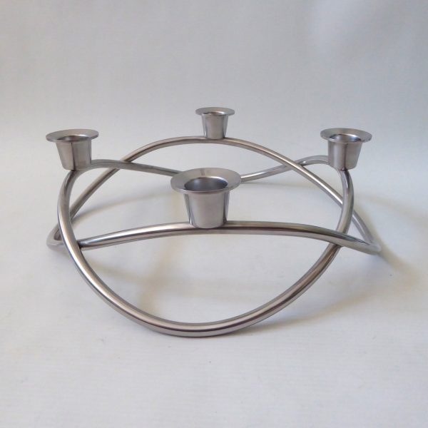 Georg Jensen Denmark stainless steel Season round candle holder, Maria Berntsen - Image 7