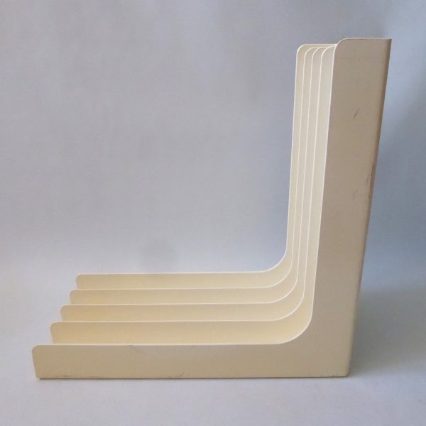 Gustavsberg Sweden vintage LP album vinyl holder, Sven Eric Juhlin. Retro cream - Image 3