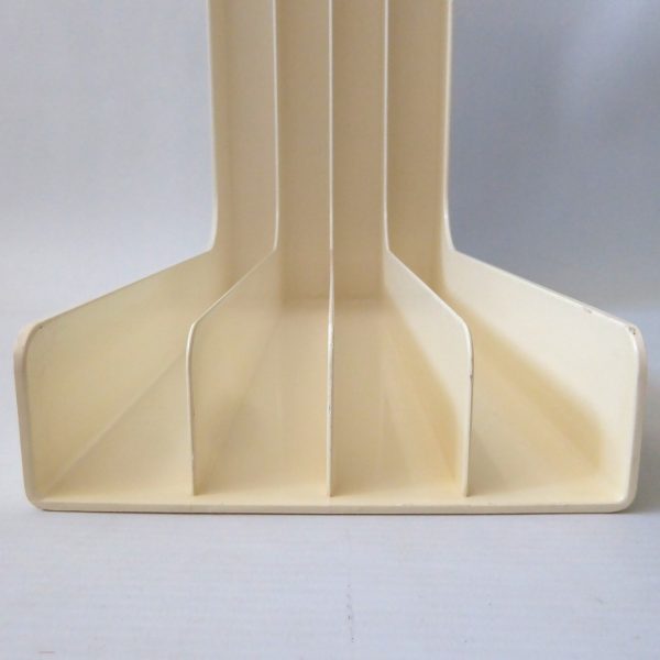 Gustavsberg Sweden vintage LP album vinyl holder, Sven Eric Juhlin. Retro cream - Image 5