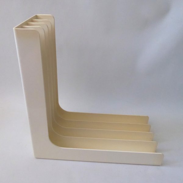 Gustavsberg Sweden vintage LP album vinyl holder, Sven Eric Juhlin. Retro cream - Image 7